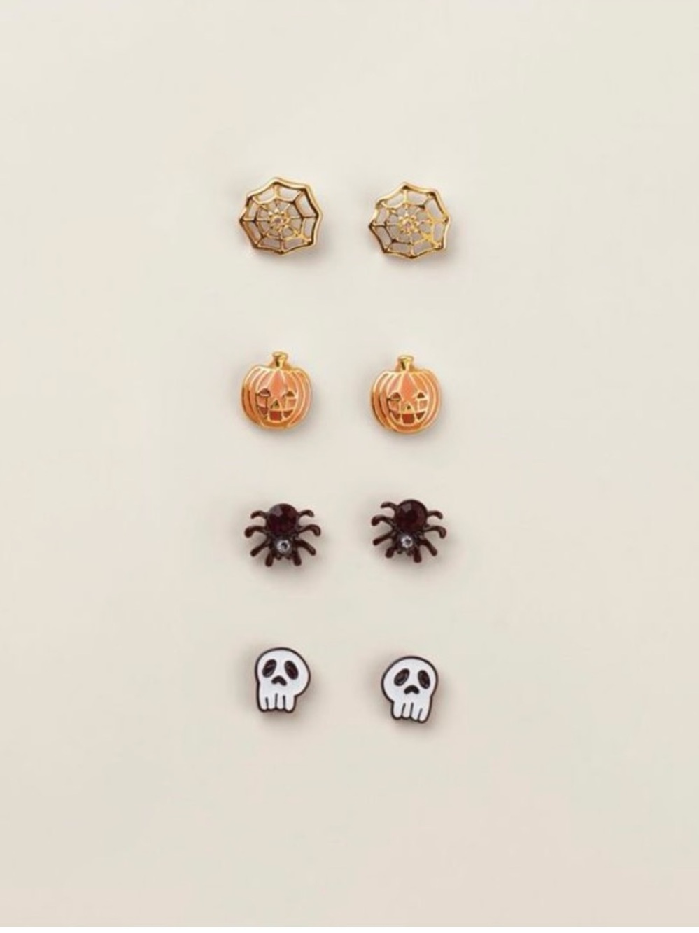Halloween Spook Autumn Fall Harvest Earrings Set
